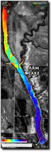 Load image into Gallery viewer, Arm Lake print map