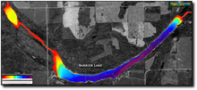 Load image into Gallery viewer, Barrier Lake print map