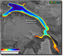 Load image into Gallery viewer, Boissevain Reservoir print map