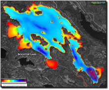 Load image into Gallery viewer, Booster Lake print map