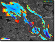 Load image into Gallery viewer, Booster, Summerhill & Flanders Lakes print map
