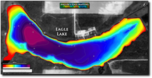 Load image into Gallery viewer, Eagle Lake print map