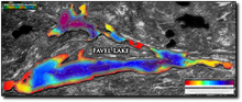 Load image into Gallery viewer, Favel Lake print map