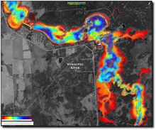 Load image into Gallery viewer, Great Falls print map