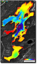 Load image into Gallery viewer, Joey & Velde Lakes print map