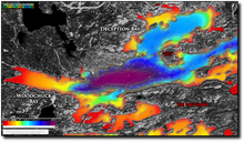 Load image into Gallery viewer, Lake of the Woods - Deception & Woodchuck bays print map
