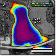 Load image into Gallery viewer, Lake 400 print map