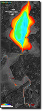 Load image into Gallery viewer, Little Whiteshell Lake print map