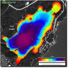 Load image into Gallery viewer, Velde Lake print map