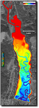 Load image into Gallery viewer, Minnedosa Lake print map