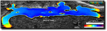 Load image into Gallery viewer, Moth Lake print map