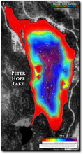 Load image into Gallery viewer, Sharpe Lake print map