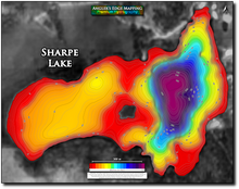 Load image into Gallery viewer, Peter Hope Lake print map