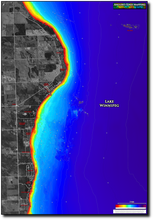Load image into Gallery viewer, Lake Winnipeg - Spruce Sands print map