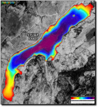 Load image into Gallery viewer, Stump Lake print map