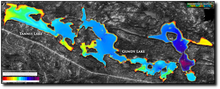 Load image into Gallery viewer, Tannis & Gundy Lakes print map