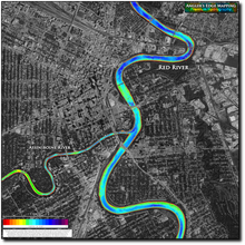 Load image into Gallery viewer, Red River - The Forks (full size) print map