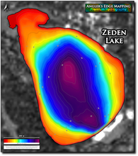 Load image into Gallery viewer, Zeden Lake print map