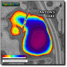 Load image into Gallery viewer, Anton's Lake print map