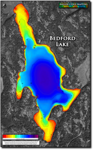 Load image into Gallery viewer, Bedford Lake print map