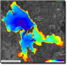 Load image into Gallery viewer, Big Whiteshell Lake print map