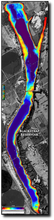 Load image into Gallery viewer, Blackstrap Reservoir (full size) print map