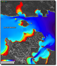 Load image into Gallery viewer, Lac du Bonnet - Cape Coppermine print map
