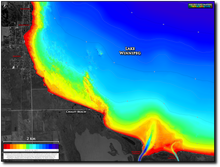 Load image into Gallery viewer, Lake Winnipeg - Chalet Beach print map