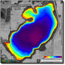 Load image into Gallery viewer, Corstorphine Lake print map