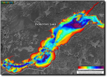 Load image into Gallery viewer, Dorothy Lake print map