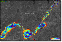 Load image into Gallery viewer, Dorothy Lake to Slave Falls print map