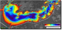 Load image into Gallery viewer, Eleanor Lake print map