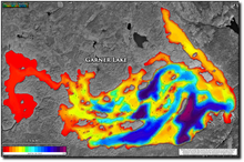 Load image into Gallery viewer, Garner Lake print map