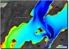 Load image into Gallery viewer, Lake Winnipeg - Grindstone print map