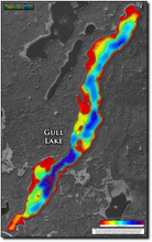 Load image into Gallery viewer, Gull Lake (Duck Mountains) print map