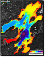Load image into Gallery viewer, Joey Lake print map
