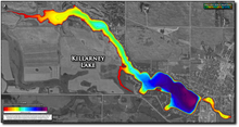 Load image into Gallery viewer, Killarney Lake print map