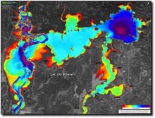 Load image into Gallery viewer, Lac du Bonnet - Main Lake print map