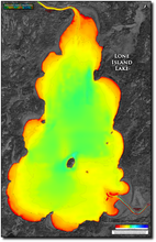 Load image into Gallery viewer, Lone Island Lake print map