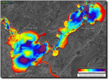 Load image into Gallery viewer, Nutimik & Numao Lakes print map