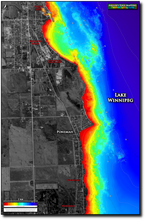 Load image into Gallery viewer, Lake Winnipeg - Ponemah print map