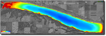 Load image into Gallery viewer, Rock Lake print map