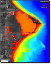 Load image into Gallery viewer, Lake Winnipeg - Willow Island print map