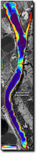 Load image into Gallery viewer, Blackstrap Reservoir (small size) print map
