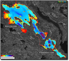 Load image into Gallery viewer, Booster &amp; Summerhill Lakes print map
