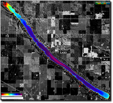 Load image into Gallery viewer, Buffalo Pound Lake print map
