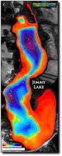 Load image into Gallery viewer, Jimmy Lake print map
