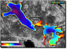 Load image into Gallery viewer, Macara Lake print map

