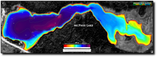 Load image into Gallery viewer, McPhee Lake print map

