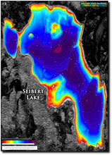 Load image into Gallery viewer, Seibert Lake print map

